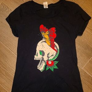 Ed Hardy by Christian Audigier T-shirt crystal